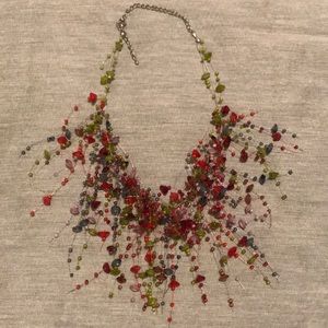 Multi-Colored Beaded Necklace